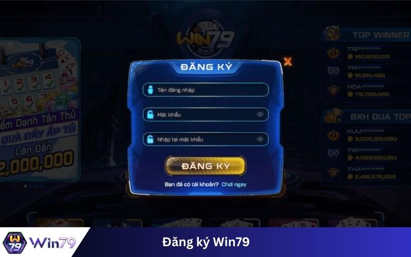 Đăng ký Win79