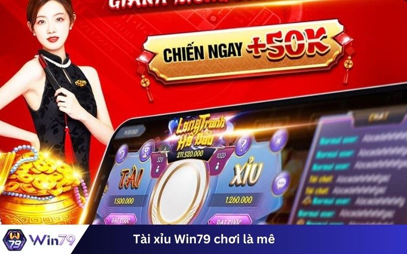 Tài xỉu Win79 chơi là mê